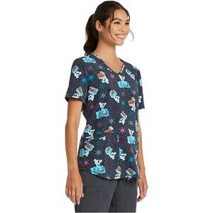 ScrubStar | Disney Pixar Frozen Scrub Top | M